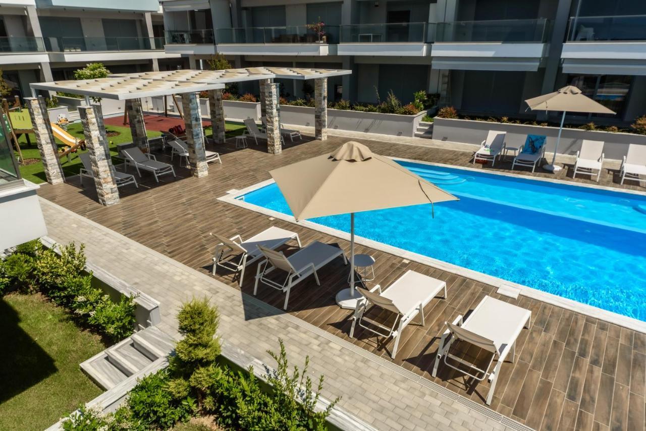 Itaka Familiy Apartments - Halkidiki Suites Com ニキティ エクステリア 写真
